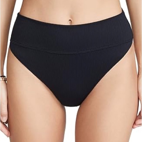Beach Riot Black Women's Standard Highway Bottom Size Medium - Picture 1 of 9